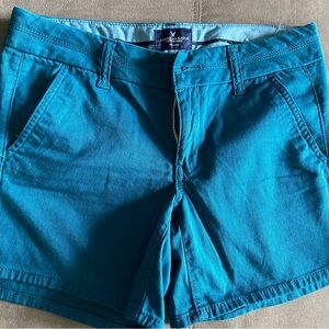 American Eagle Midi shorts Teal Size 4